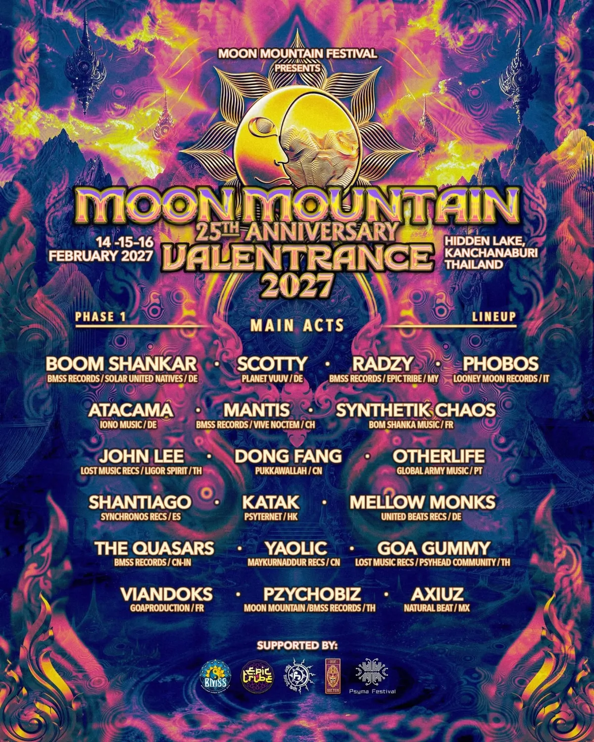 Moon Mountain 25th Anniversary Valentrance 2027