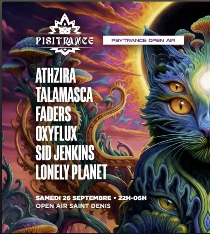 Pisitrance Open Air W/ Athzira, Faders, Talamasca & More
