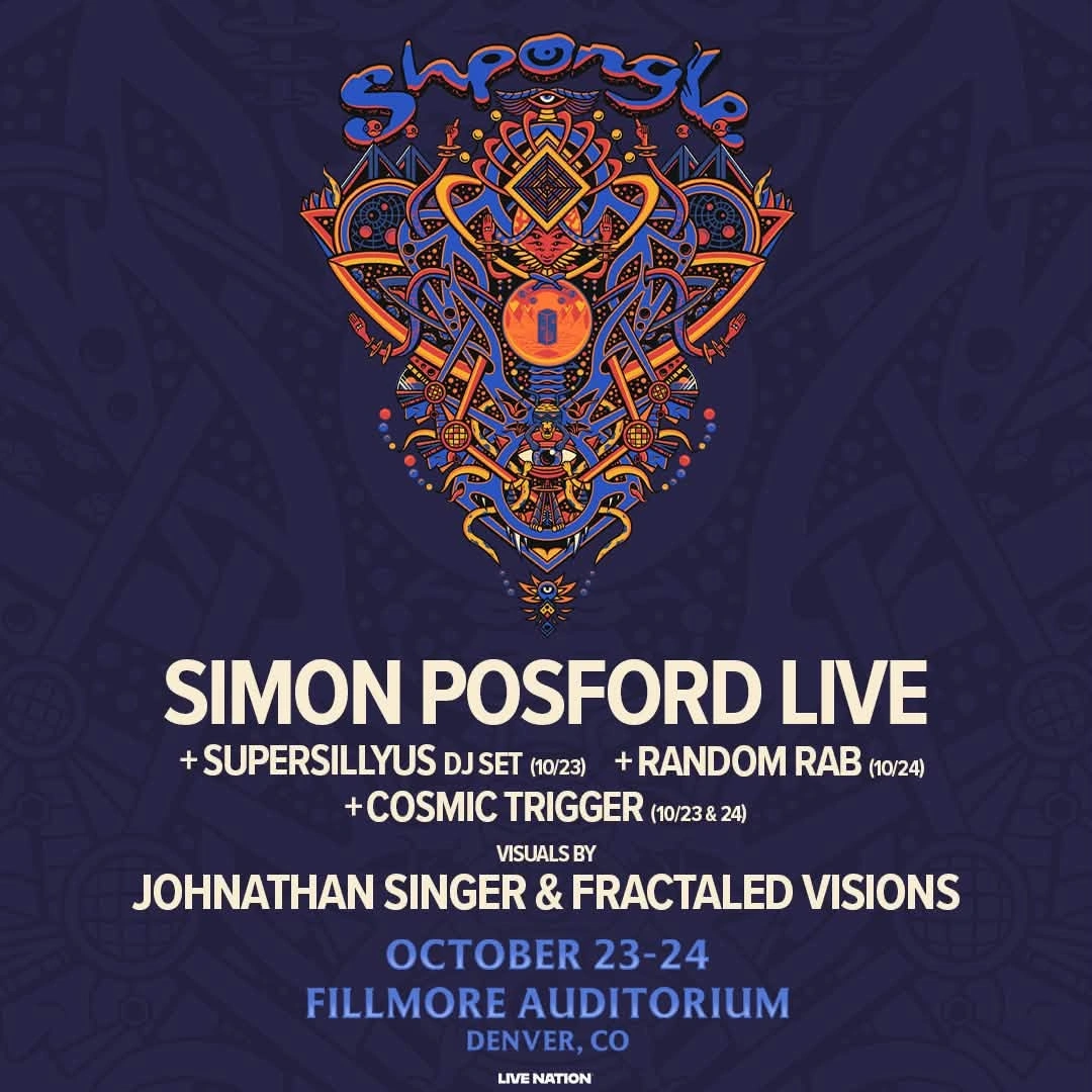Shpongle - Simon Posford (Denver)