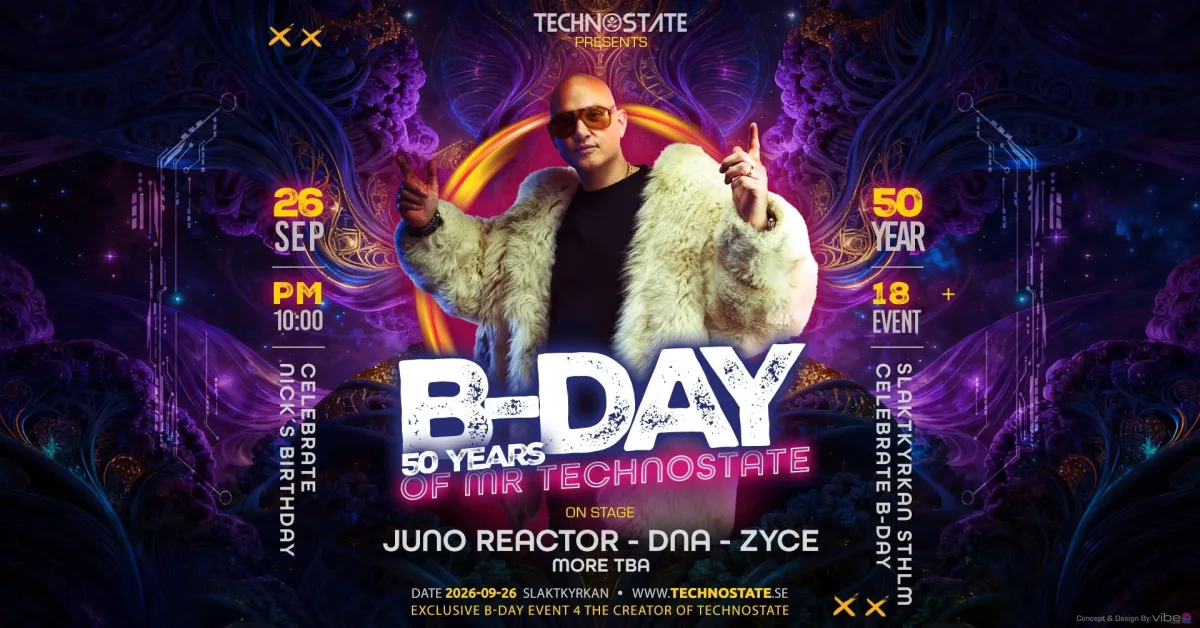 Technostate – Nick Psarros 50th B-Day